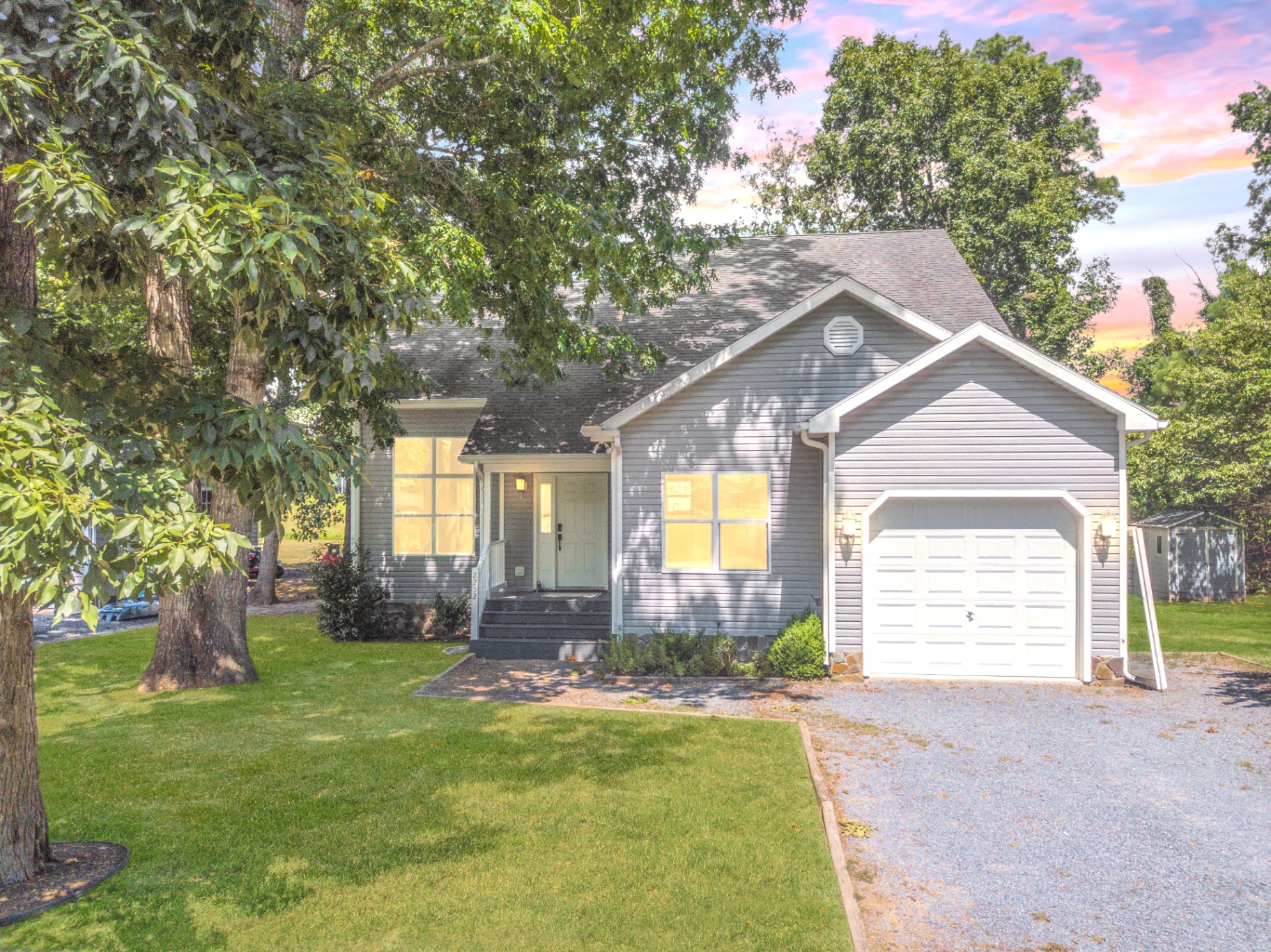 Exterior of home at 2252 Jolly Rodger Dr before renovation